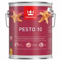 Эмаль Tikkurila ПЕСТО 10 база А 2,7 литра Эмаль Tikkurila ПЕСТО 10 база А 2,7 литра